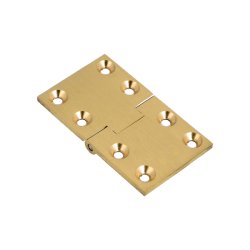 Klaphngsel - 38x64x3mm - Brstet Messing