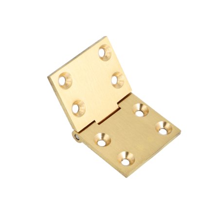 Klaph�ngsel - 38x64x3mm - B�rstet Messing