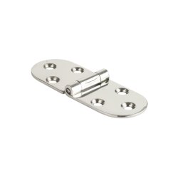 Klaphngsel 30x80x2mm - Blankpoleret Rustfrit Stl