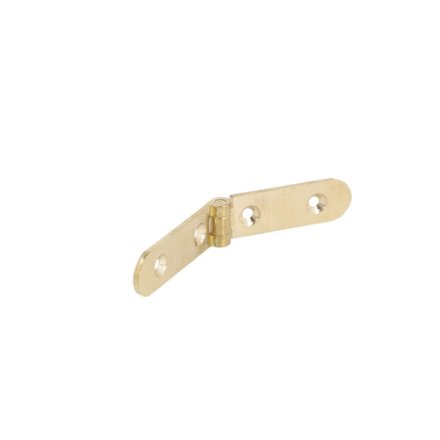Klaph�ngsel 12,5x80x2mm - B�rstet Messing