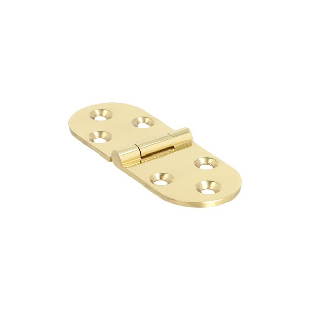 Klaphngsel 30x80x2mm - Blankpoleret Messing