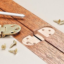 Klaphngsel 30x72mm - Bronzeret Finish