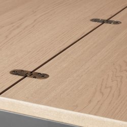 Klaphngsel 30x80mm - Brstet Messing