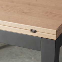 Klaphngsel 30x72mm - Brstet Messing