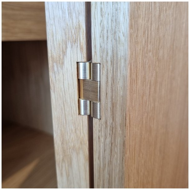 Klaphngsel 30x80mm - Brstet Messing