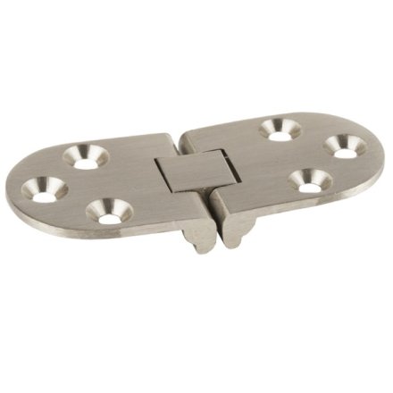 Klaph�ngsel 30x72mm - B�rstet Rustfri Look