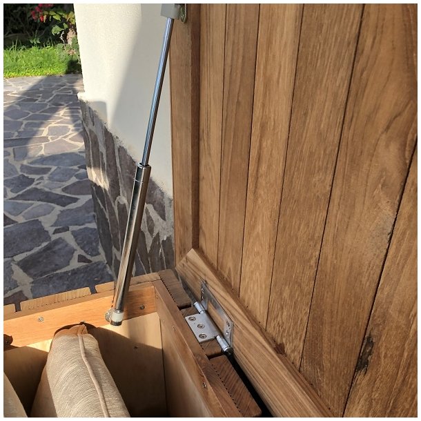 Gasfjeder 513/220mm 20Kg - Stl