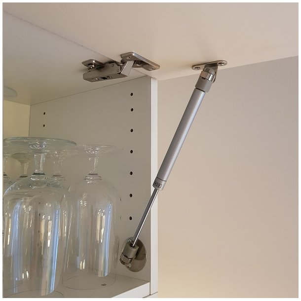 Gasdmper 247mm - 80N - Inkl. Beslag