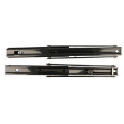 Klapbordsbeslag/Klaphyldekngt 30 cm - Sort