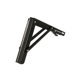 Klapbordsbeslag/Klaphyldekngt 30 cm - Sort