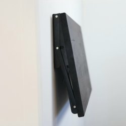 Klapbordsbeslag/Klaphyldekngt 30 cm - Sort