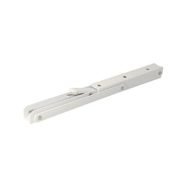 Klapbordsbeslag/Klaphyldekngt 30 cm - Hvid