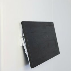 Klapbordsbeslag/Klaphyldekn�gt 40 cm - Hvid