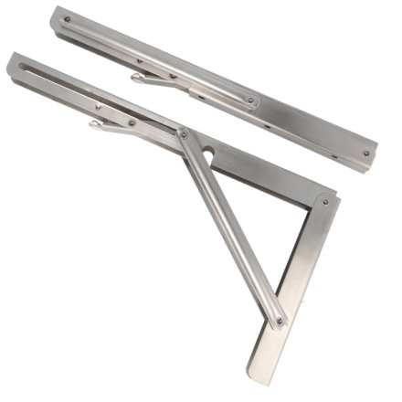 Klapbordsbeslag/Klaphyldekn�gt 30 cm - Rustfri St�l