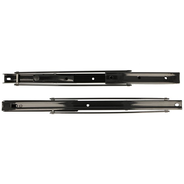 Klapbordsbeslag/Klaphyldekngt 40 cm - Sort