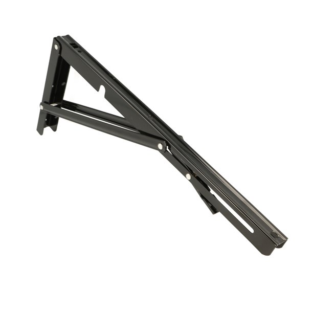 Klapbordsbeslag/Klaphyldekngt 40 cm - Sort