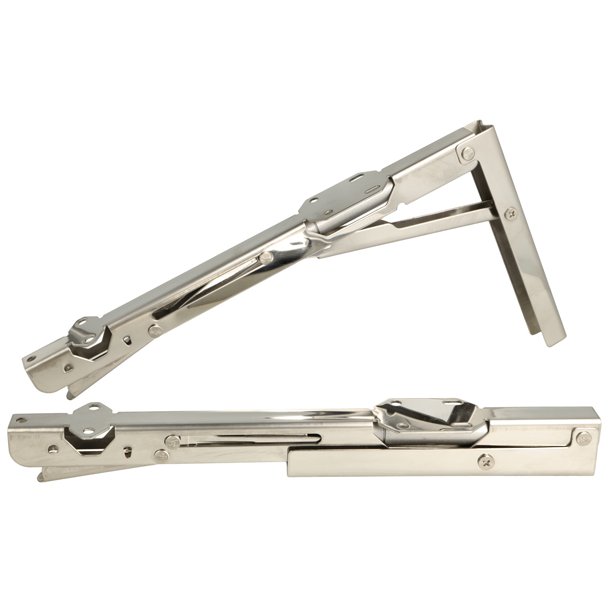 Klapbordsbeslag/Klaphyldekngt Softclose - Rustfri Stl