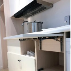 Klapbordsbeslag/Klaphyldekngt Softclose - Rustfri Stl