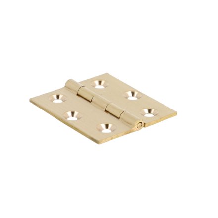 Kanth�ngsel - B�rstet Messing - 40x35x1,4mm