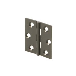 Kanthngsel - Sort Messing - 40x35x1,4mm