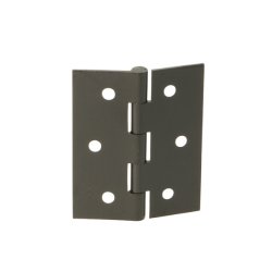 Kanthngsel - Sort Messing - 50x40x1,4mm