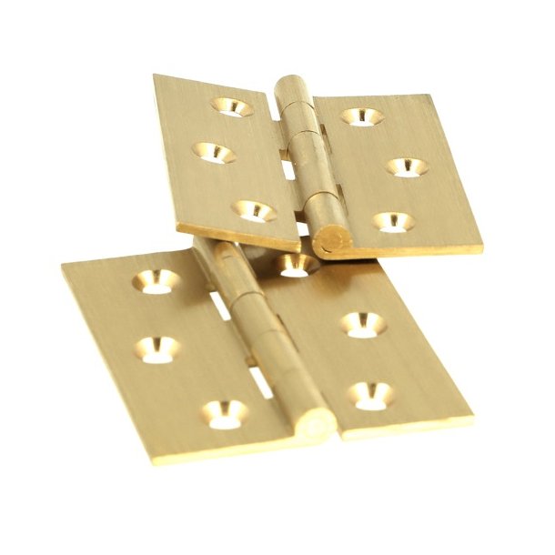 Kanthngsel - Brstet Messing - 50x40x1,4mm