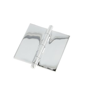 Kanthngsel - Forkromet Messing - 60x60x2,9mm