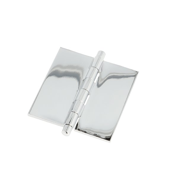 Kanthngsel - Forkromet Messing - 60x60x2,9mm