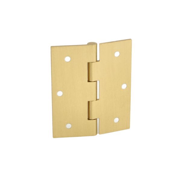 Kanthngsel - Brstet Messing - 60x50x1,8mm