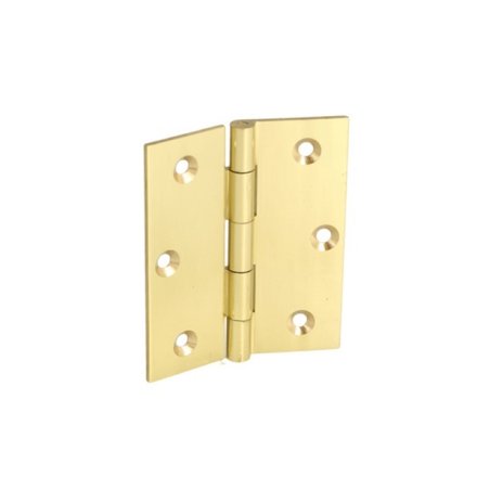 Kanth�ngsel - Blankpoleret Messing - 60x50x1,8mm