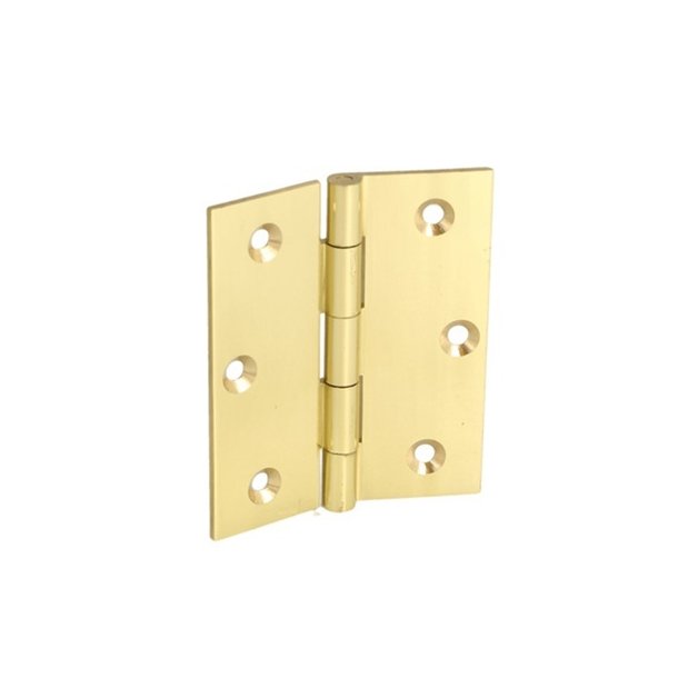 Kanthngsel - Blankpoleret Messing - 60x50x1,8mm