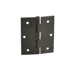 Kanthngsel - Sort Messing - 60x50x1,8mm