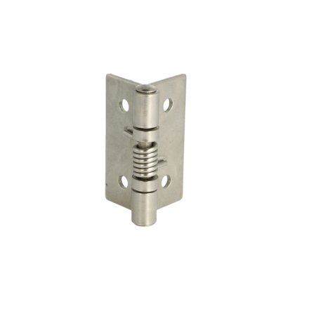 Kanth�ngsel med Fjeder - B�rstet - 50x50x2mm