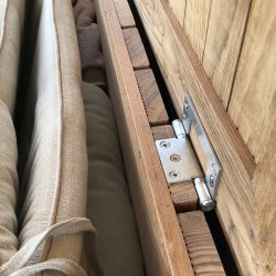 Kanthngsel "Flush" - Rustfrit Stl - 100x70x2,5mm