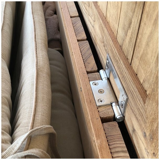 Kanthngsel "Flush" - Rustfrit Stl - 100x70x2,5mm