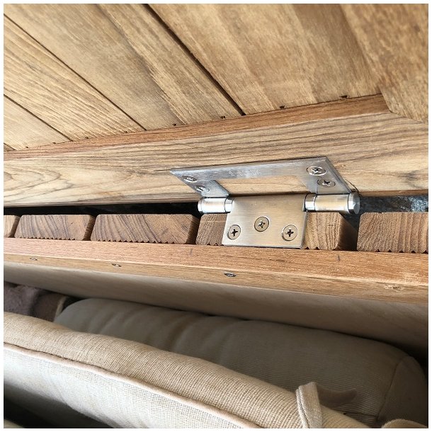 Kanthngsel "Flush" - Rustfrit Stl - 100x70x2,5mm