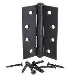 Kanthngsel - Rustfrit Stl - 102x76x3mm - Sort