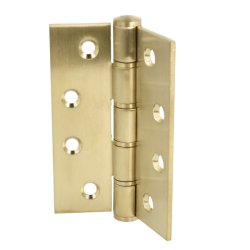 Kanthngsel - Rustfrit Stl - 102x76x3mm - Brstet Messing