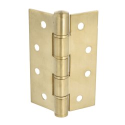 Kanthngsel - Rustfrit Stl - 102x76x3mm - Brstet Messing