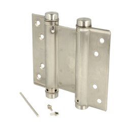 Svingdrshngsel - Dobbeltvirkende - Rustfri Stl - 102mm