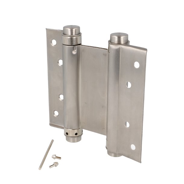 Svingdrshngsel - Dobbeltvirkende - Rustfri Stl - 126,5mm