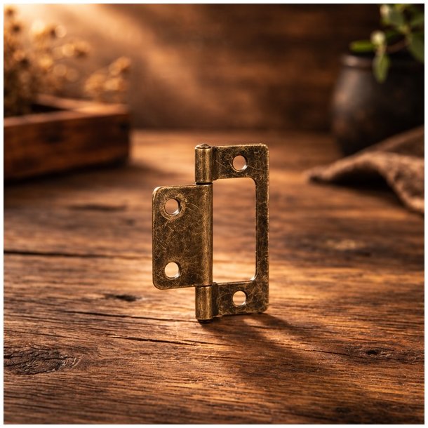 Kanth�ngsel "Flush" - Bronzeret - 51x24x1,2mm