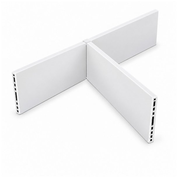 Skuffeinddeler "Ordo" - 90x2000mm - Hvid
