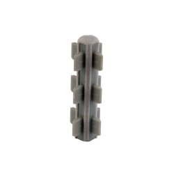 Samlestykke "Ordo" 60mm - 4 Vejs - Gr� Velour