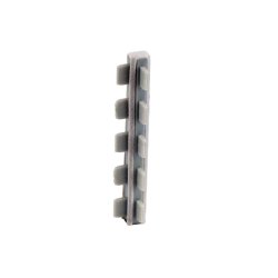 Samlestykke "Ordo" 90mm - 2 Vejs - Gr� Velour