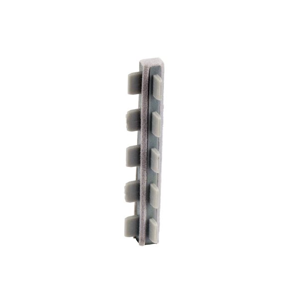 Samlestykke "Ordo" 90mm - 2 Vejs - Gr� Velour