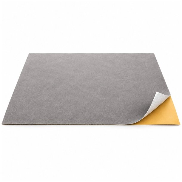 Skridsikker Filt "Ordo"- 1,5x1 Meter - Gr� Velour