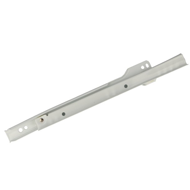 Skuffeskinne 500mm x 1,2mm i Stl - Hvid RAL9003