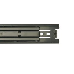 Skuffeskinne 45x600mm - Fuldudtrk - Sort