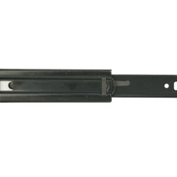 Skuffeskinne 45x550mm - Fuldudtrk - Sort